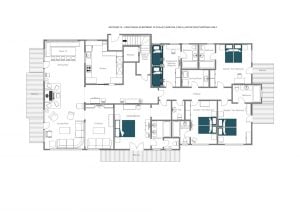 Antoinette - Top floor  Floorplan