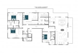 Balegia Apartment 4 - Second floor Floorplan