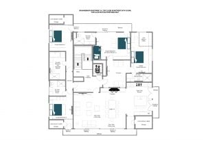 Brunnenhof Penthouse - Top floor Floorplan
