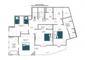 Cala 201 - First floor Floorplan