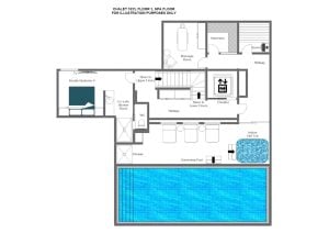 Chalet 1855 - Second floor  Floorplan