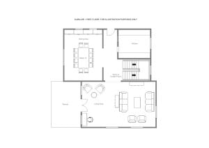 Chalet Almajur - First floor  Floorplan