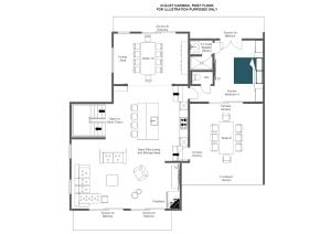 Chalet Caribou - First floor  Floorplan