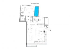 Chalet Denali - Top floor Floorplan