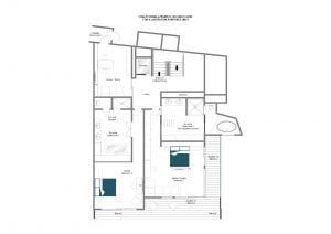 Chalet Denali - Second floor Floorplan