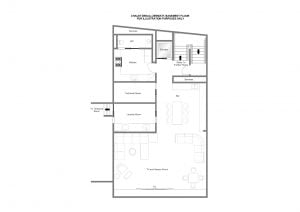 Chalet Denali - Lower ground floor Floorplan