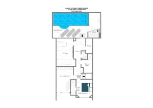 Chalet Kitsune - Lower ground floor Floorplan