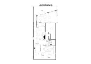 Chalet Kitsune - Ground floor Floorplan