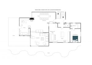 Chalet Maria Schnee - Ground floor Floorplan
