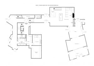 Chalet Mckinley - Ground floor Floorplan