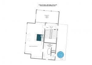 Etoile du Nord – West Wing - Top floor Floorplan