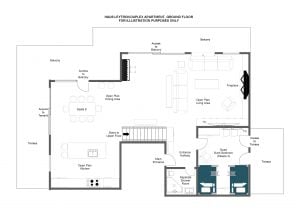 Haus Leytron - Ground floor Floorplan