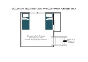 Le Ti - Mezzanine level  Floorplan
