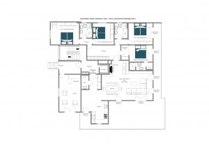Nidus Apartment 2 - Ground floor Floorplan