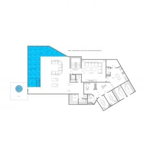 Norte - Lower ground floor  Floorplan