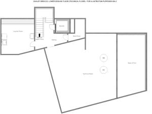 Sirocco - Lower ground floor  Floorplan