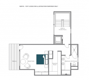 The Alpine Estate - Top floor (norte)  Floorplan