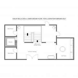 The Bella Coola Estate - Lower ground floor (bella coola)  Floorplan