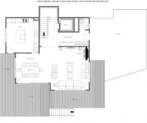 The Calima Estate - Living floor (sirocco, 2nd floor) Floorplan