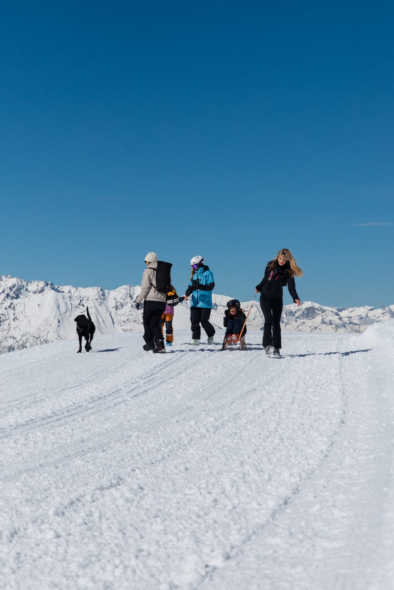 Family ski holiday