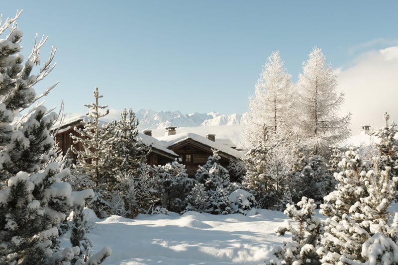 christmas in the alps