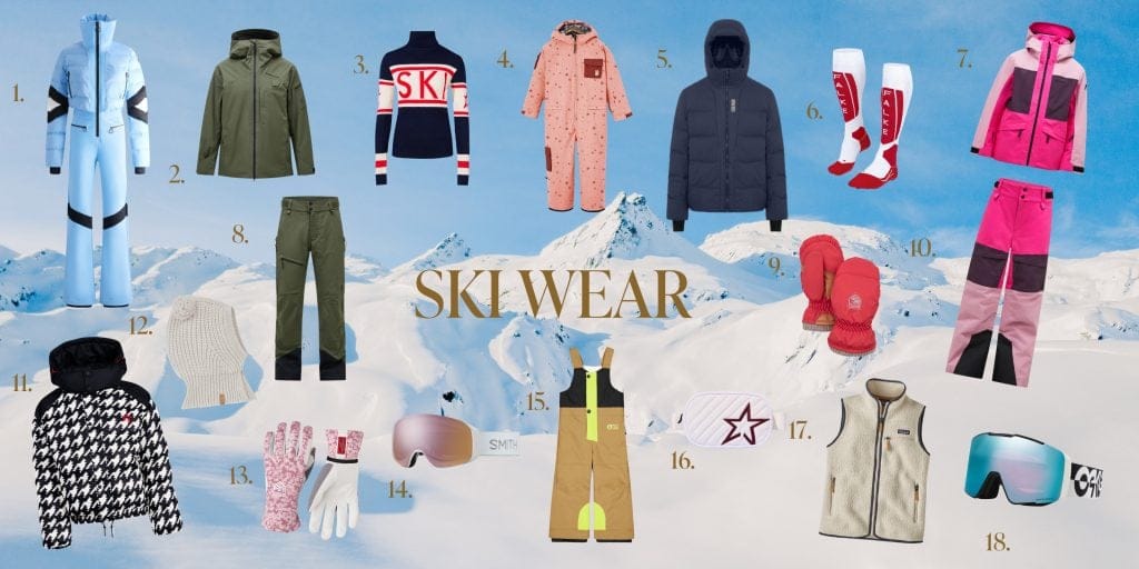 christmas skiwear gift guide 