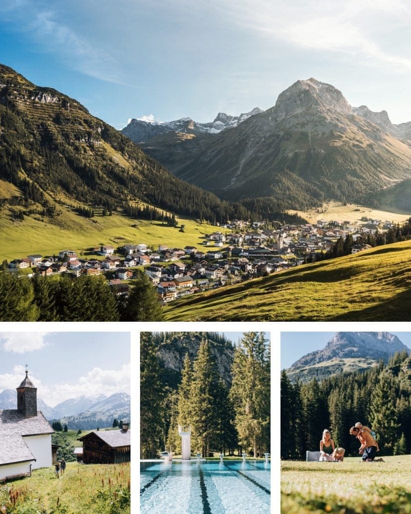 Summer activities in Lech