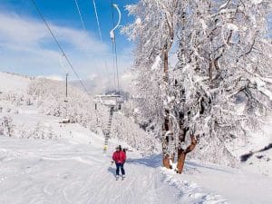 Vichères has four ski lifts.