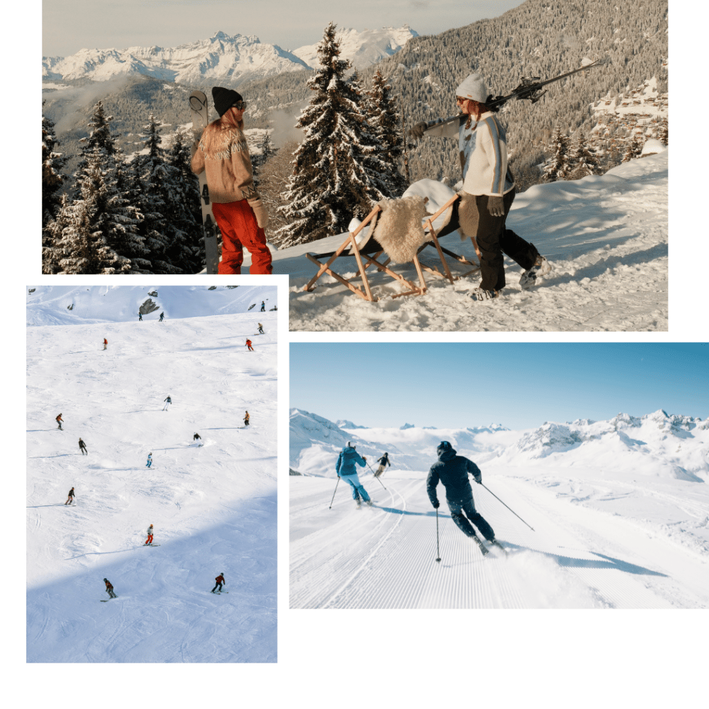 Skiing in vogue 