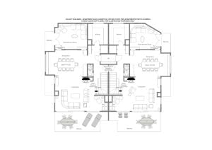 Alex - Living floor (top floor) Floorplan