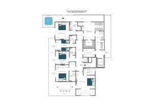 Bühlhof Penthouse - Entrance floor Floorplan