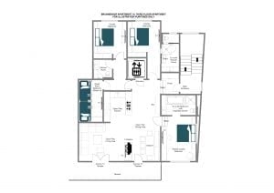 Brunnenhof 13 - Third floor Floorplan