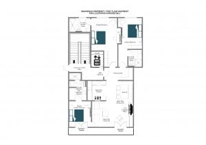 Brunnenhof 5 - First floor Floorplan