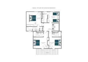 Chalet Almajur - Top floor  Floorplan