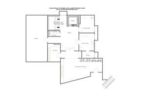 Chalet Bioley - Entrance level (lower ground floor) Floorplan