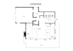 Chalet Foulon - First floor Floorplan