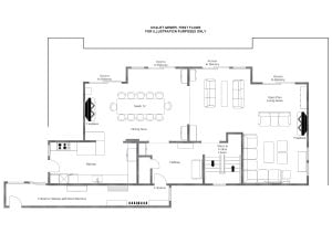 Chalet Genepi - First floor Floorplan