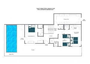 Chalet Grand Coeur - Ground floor Floorplan