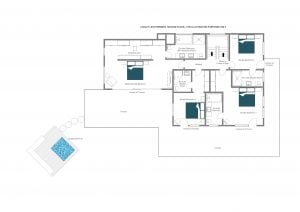 Chalet Les Etrennes - Second floor Floorplan