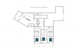 Chalet Mckinley - First floor Floorplan