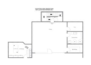 Chalet Petit Ours - Ground floor Floorplan