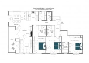 Christiania Apartment 2 - Ground floor Floorplan