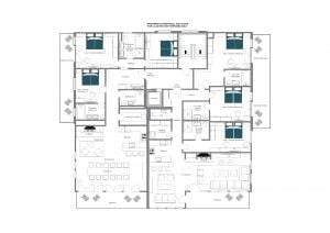 Christiania Apartment 7 - 2nd floor  Floorplan