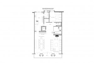 Christiania Penthouse - Top floor Floorplan