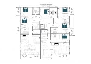 Christiania Residence - Second floor Floorplan