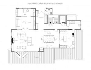 Dent Blanche - Living floor  Floorplan