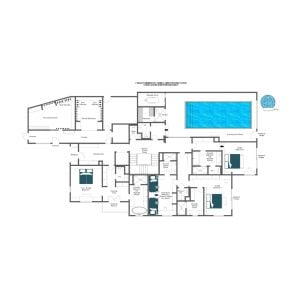 Domaine de l’Orme - Lower ground floor Floorplan