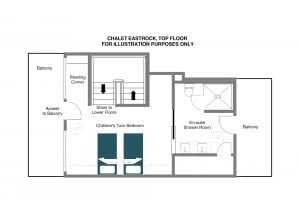 EastRock - Top floor Floorplan