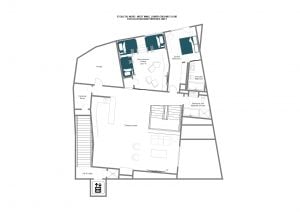 Etoile du Nord – West Wing - Lower ground floor  Floorplan