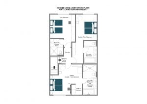 Kikombe Lodge - Lower ground floor Floorplan